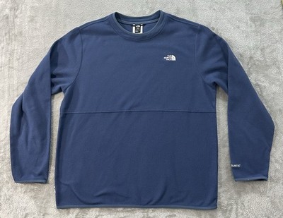 The North Face Sweatshirt Blue Fleece Pullover Polartec Outdoors Men s XL