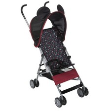 Lightweight Foldable Umbrella Stroller with Canopy, Basket Safety Harness
