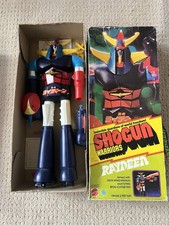 Mattel Shogun Warriors Raydeen Robot Toy 1976 MPN 9859 with Box