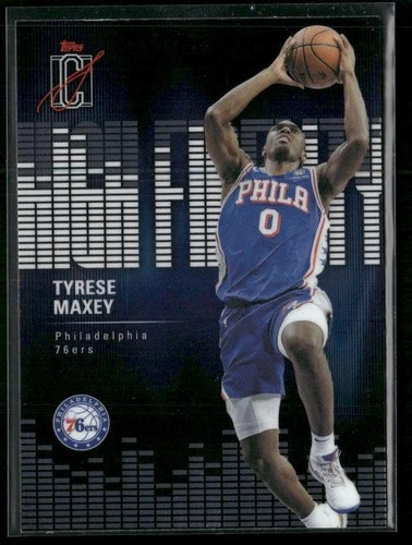2025 Topps Signature Tyrese Maxey Base (RAW)