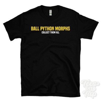 BALL PYTHON MORPHS COLLECT THEM ALL T-SHIRT morph collection | het genetics