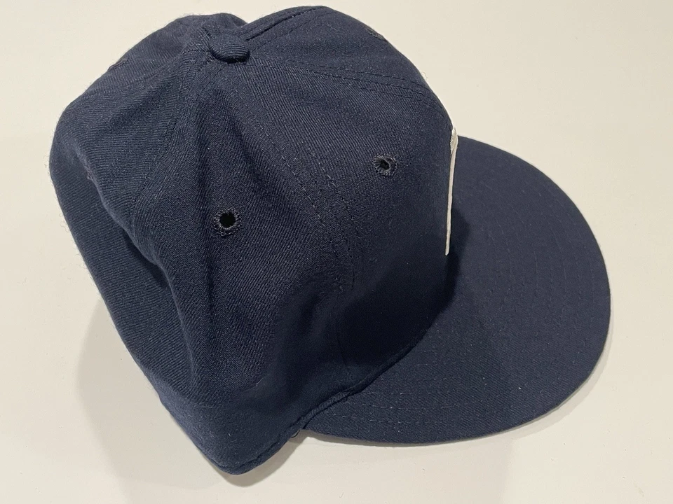 Gorra de colección New Era Philadelphia Athletics A’s banda de cuero 7 1/8 1940-51 Foto 3 de 4