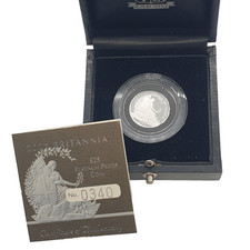 2007 Britannia £25 Platinum Proof Coin 99.95 Boxed with Cert 7.84g Ltd Ed 1000
