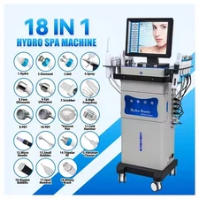 18 in 1 Hydro Dermabrasion Skin Deep Cleaning Face Care Hydra Spa Machine