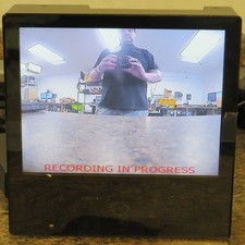 Open Box Clinton 8" LCD Public View Monitor CE-M8S-B w/ DVR Camera 800 x 600