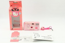All works Epion Hello Kitty APS Film Camera FUJIFILM Sanrio Pink w/Box Japan