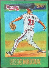 2025 Topps Shoebox Treasures by Andy Friedman Baseball Greg Maddux #83 NM
