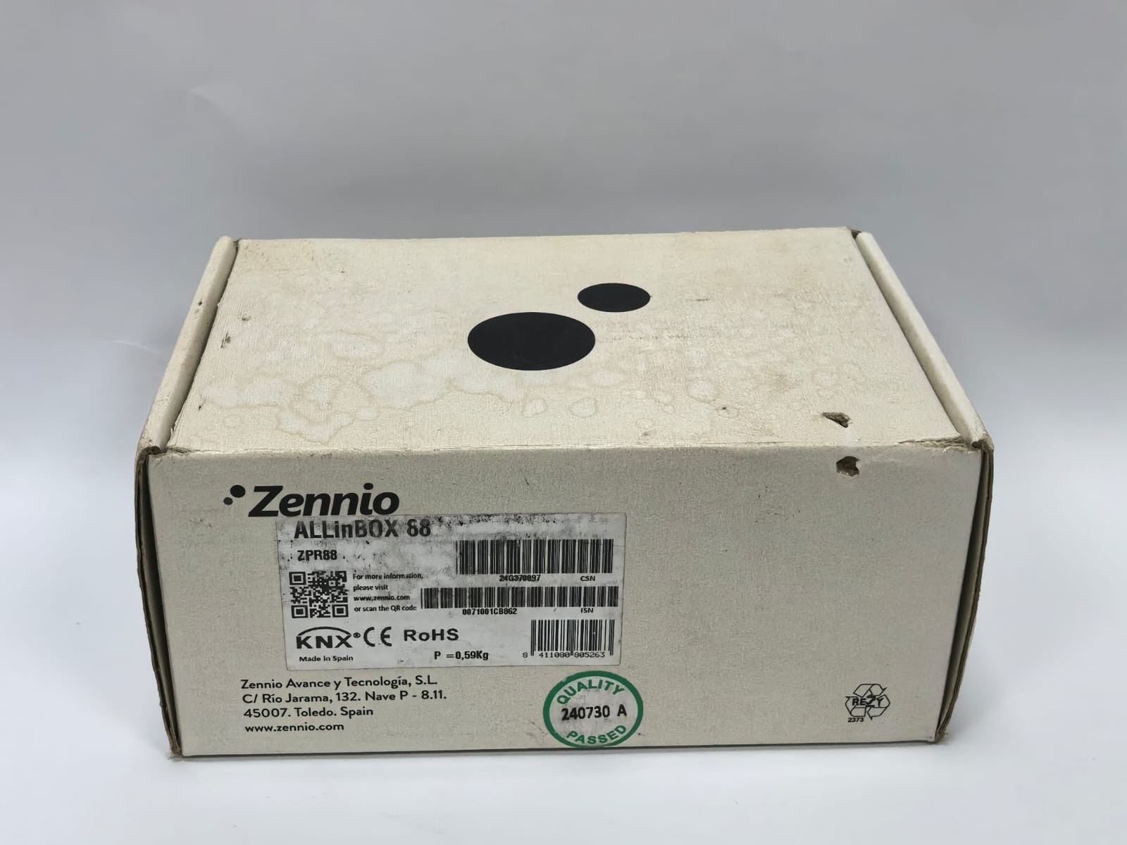 ZENNIO ZPR88 ZENNIO ALLINBOX 88 MULTIFUNCTION KNX AUTOMATION DEVICE ZPR88 15