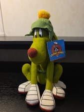 1997 MARVIN THE MARTIAN K-9 DOG LOONEY TUNES PLUSH TOY W/ TAG