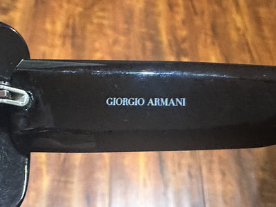 Giorgio Armani GA 53 Strass 807BN 60-16-125 Black Glasses Sunglasses Frames Only Giorgio Armani GA 53 Strass 807BN 60-16-125 Black Glasses  main image 3