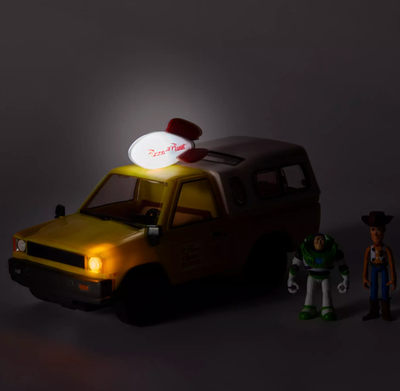 Pizza Planet Truck Play Set with Lights and Sounds – Toy Story New