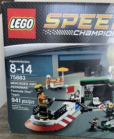 Lego 75883 Mercedes AMG Petronas Formula One Team Speed Champions Brand New Box