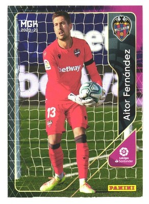 2020-21 Panini MGK Mega Cracks La Liga Levante UD Aitor Fernandez