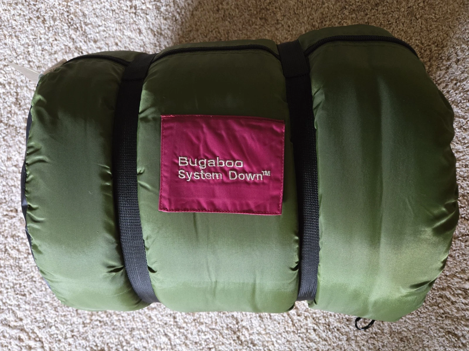 Columbia Bugaboo System Down~ +15 Degree Rated~ Zip Out Goose Down Sleeping Bag