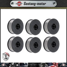 6 Rolls 4043 Aluminum ER4043 MIG Welding Wire 0.045" 1.2mm 1 lb Each Roll