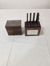 Mayhew Roll Pin Punch Set: 12 Pc, 0.0625 to 0.5" 62258