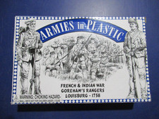 Armies in Plastic 5551 French  Indian War 1758 Goreham's Rangers Louisburg
