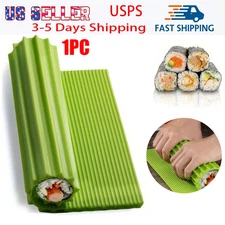 Durable Silicone Sushi Mat Bamboo - like Pattern Ideal for Sushi Enthusiasts