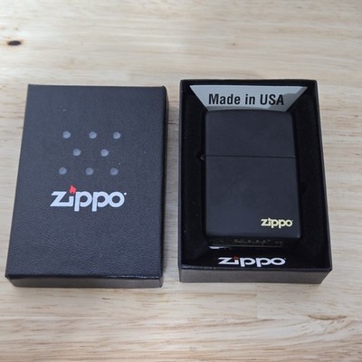 2022 Zippo Black Matte Lighter 