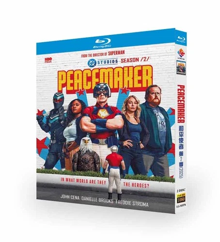 Peacemaker Season 2 (2025)   2-Discs  All Region New Sealed Box Set