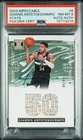 GIANNIS ANTETOKOUNMPO 2023 PANINI IMPECCABLE STATS AUTO /50 PSA 8