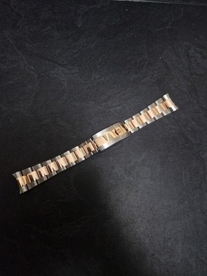 REPLACEMENT 20MM OYSTER BRACLET FOR ROLEX GMT MASTER II 126710,126711 ROSE GOLD