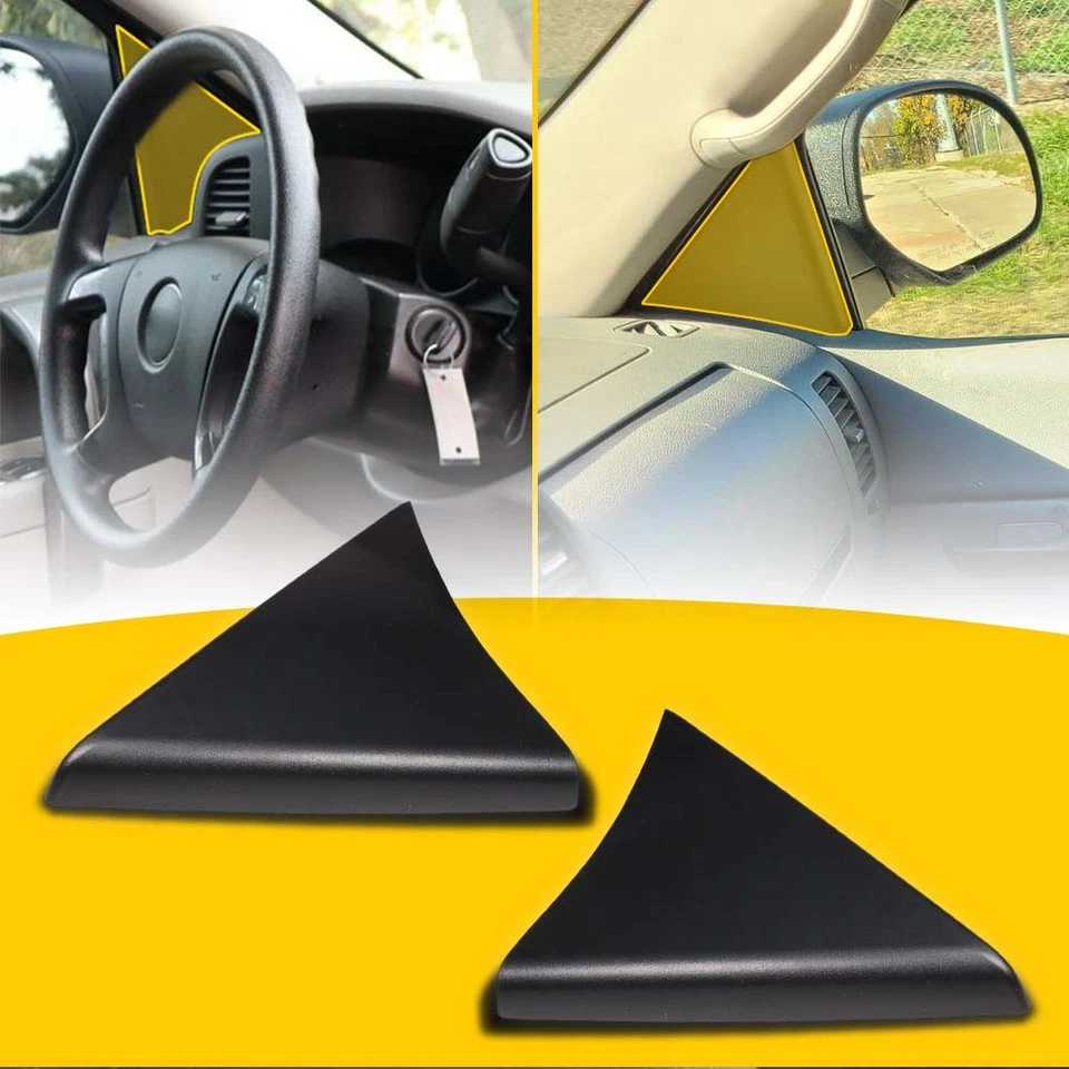 2PC Door LH+RH Upper Panel Trim For 07-14 Chevrolet Silverado 1500 2500HD 3500HD - Изображение 3 из 4