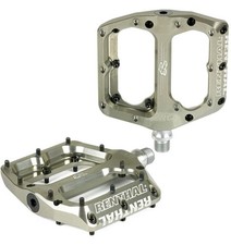 Renthal Revo-F Flat MTB Pedals - Adjustable Pin Length, Aluminium Body