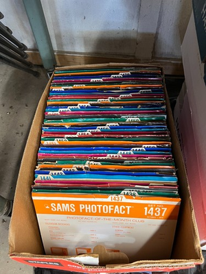 #ad SAMS Photofact Folder Sets 1683 1737 $14.00