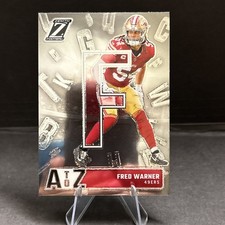 2024 Panini Zenith - A to Z Fred Warner #6 49ers  