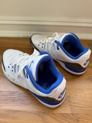 Nike Court Zoom Vapor AJ3 Air Jordan 3 Racer Azul Blanco Talla 9.5 - EXCELENTE - Imagen 5 de 15