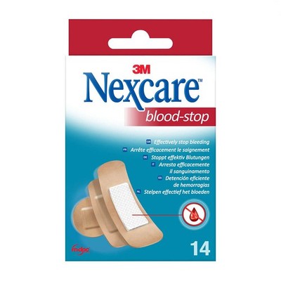Nexcare  Pflaster Blutstillend N1714AS beige, 14 St.