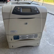 HP LaserJet 4350tn Q5408A Workgroup Laser Printer w/ Ink, Toner, Power, RJ45