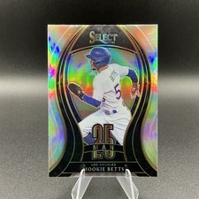 2021 Panini Select - 25-Man Mookie Betts #25M-8 Holo Prizm