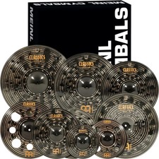 Meinl Classics Custom Dark Expanded 8 pieces Cymbals Set - New