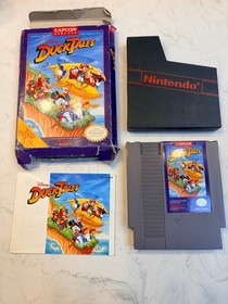 Disney's DuckTales (Nintendo NES, 1989) gioco completo, istruzioni, scatola