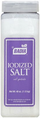 Badia jodiertes Speisesalz 1,13 kg 40 Unzen American Kitchen Essential