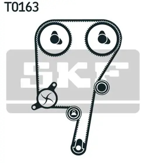 2x ✅Fits SKF VKMA 06604 TIMING BELT KIT FOR CAR ⭐UK Seller⭐ - Image 5
