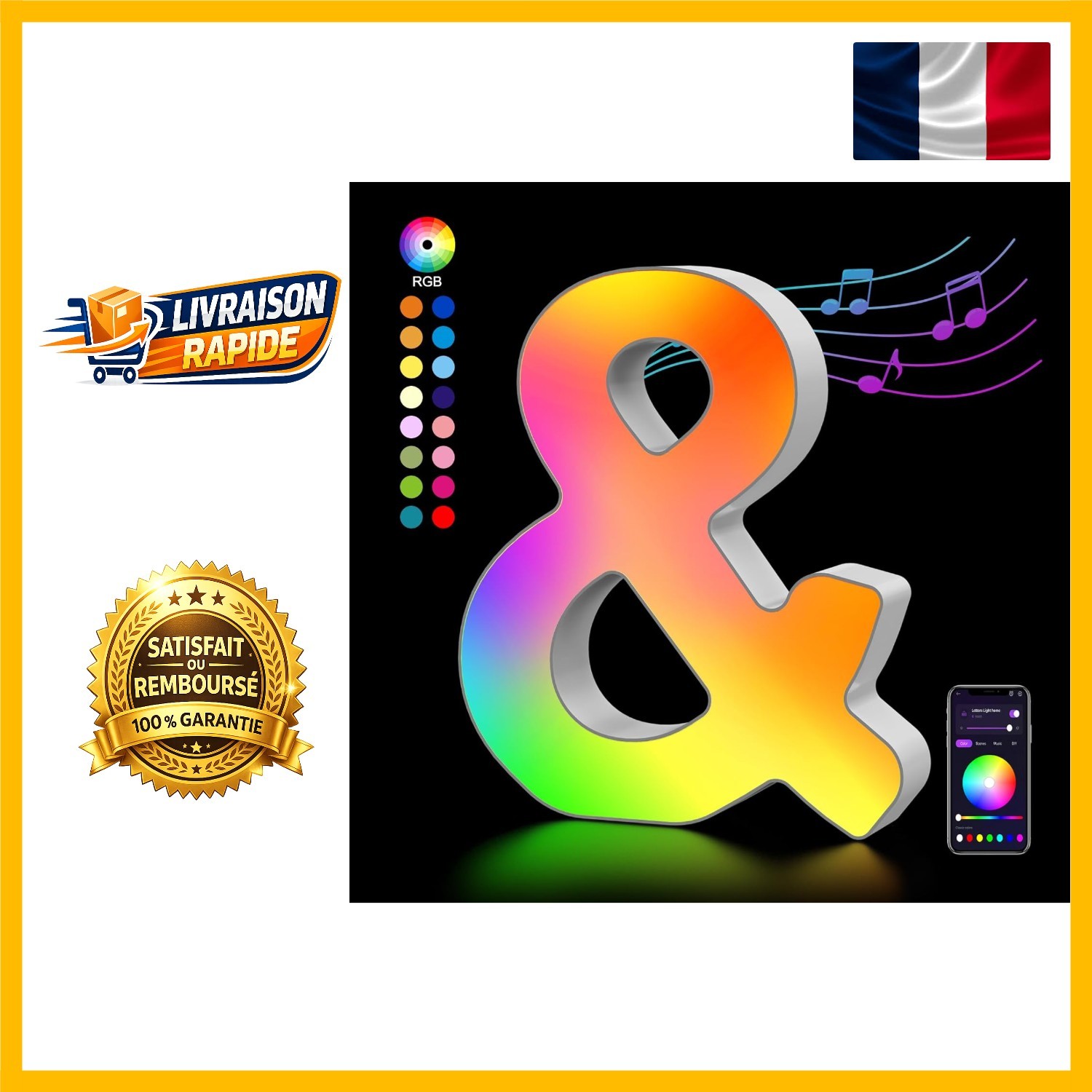 Lampe LED RGB Kangtaixin pour créer une ambiance d'anniversaire unique