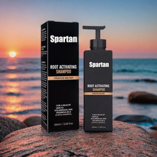 Spartan Root Activator Shampoo Anti Hair Loss Regrowth Non-Irritating Hair Care