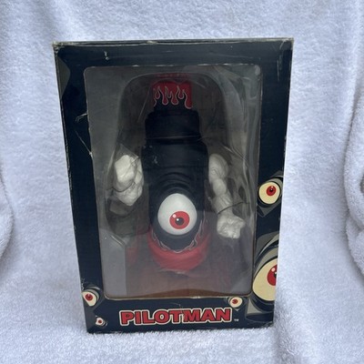 Graffiti Spraycan Monster Pilotman vinyl figure Seen World Toy Tokyo 2002 rare