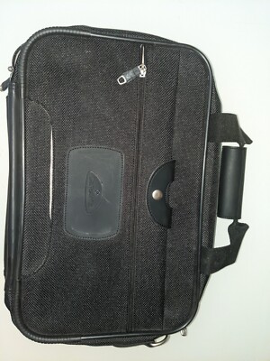 Samsonite Mobility Series Lightweight Attache Case 121 70392 Black New 17 by 12''