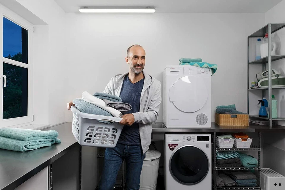 OSRAM LED Feuchtraum-Leuchte, IP65, kaltweiß, 59cm, blendfrei, matt, 1500 Lumen - Bild 3 von 4