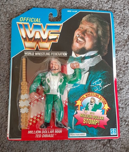 WWF Hasbro Million Dollar Man 1990 Series 2 Factor...