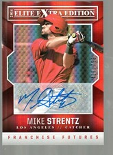 2014 Elite Extra Edition Franchise Futures Signatures #100 Mike Strentz 417/799 