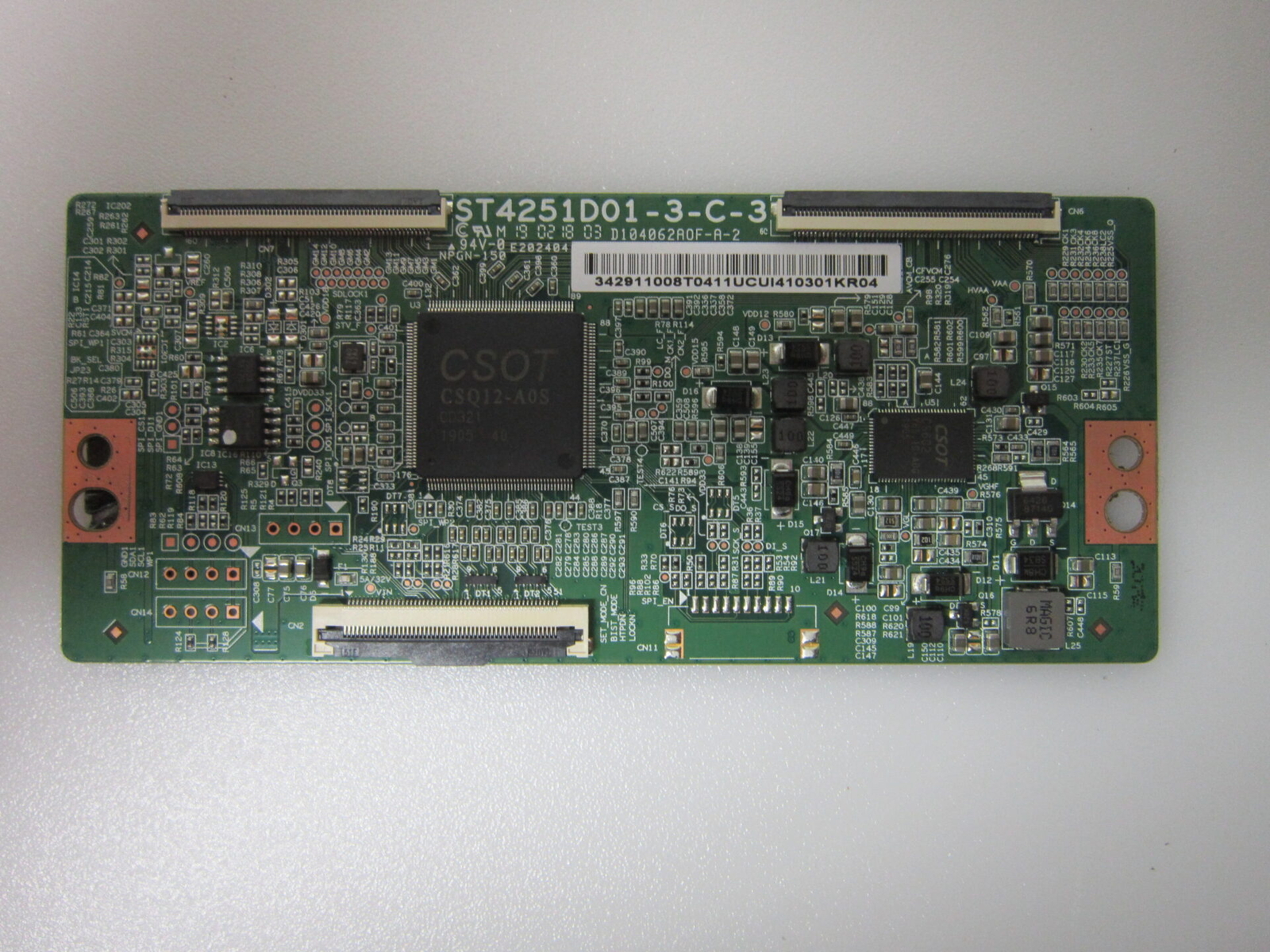 Toshiba 43LF711U20 Westinghouse JVC T-Con Board (ST4251D01-3-C-3) 34.29110.08T