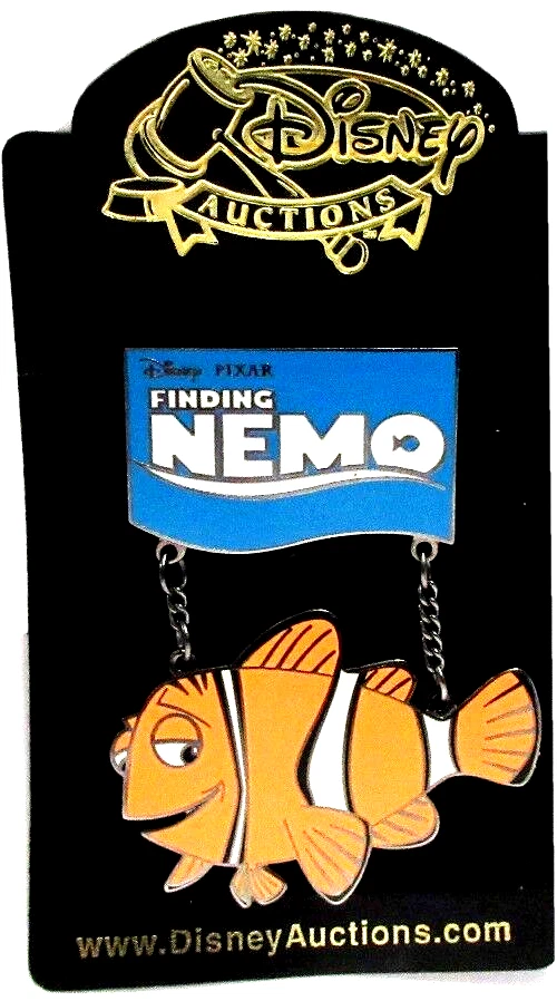 Prendedor Jumbo Buscando a Nemo 2003 Subastas Disney/Marlin Cuelga LE de 100 Foto 4 de 4