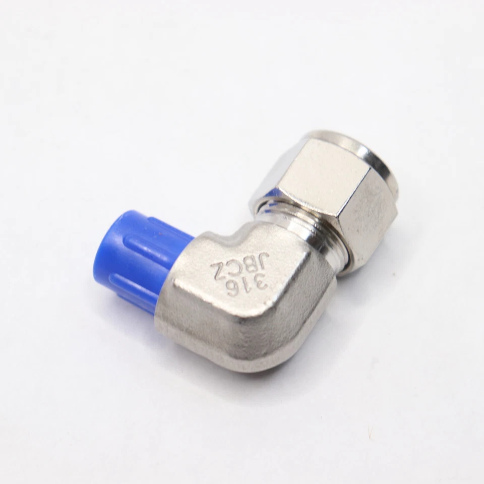 (10-Pk) Parker A-Lok Male Elbow 1/2" Compression Tube x 1/4" 8MSEL4N-316 - Image 3 of 4