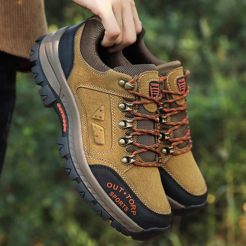 No lace hot sale hiking boots