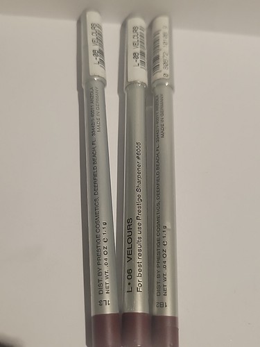 PRESTIGE LIPLINER Velours new sealed ,lot of 3 - Picture 3 of 6